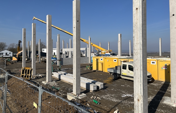 Schlüsselfertiges Bauen Gewerbehalle Neckarwestheim