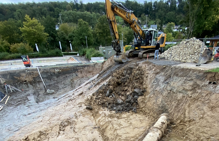 Hoch- und Ingenieurbau Freibad Untergruppenbach