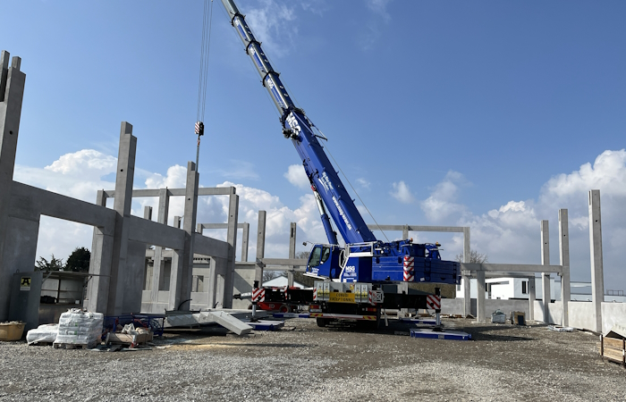 Schlüsselfertiges Bauen Gewerbehalle Neckarwestheim