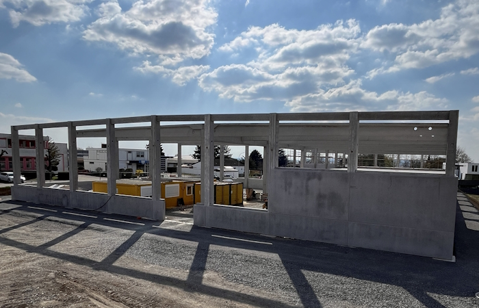Schlüsselfertiges Bauen Gewerbehalle Neckarwestheim