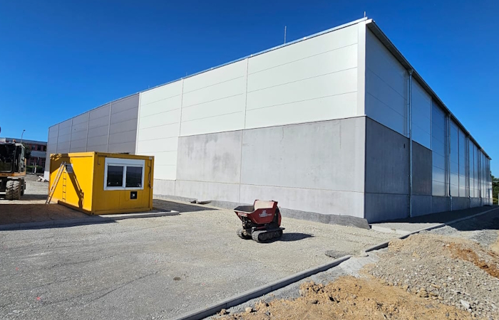 Schlüsselfertiges Bauen Gewerbehalle Neckarwestheim
