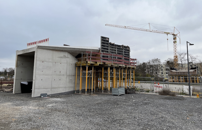 Ingenieurbau Neubau Franklin Steg Mannheim