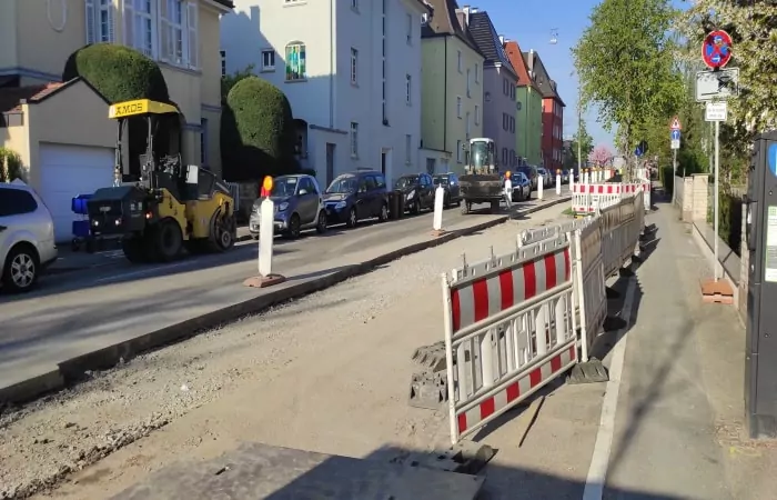 Straßensanierung Ludwigsburg