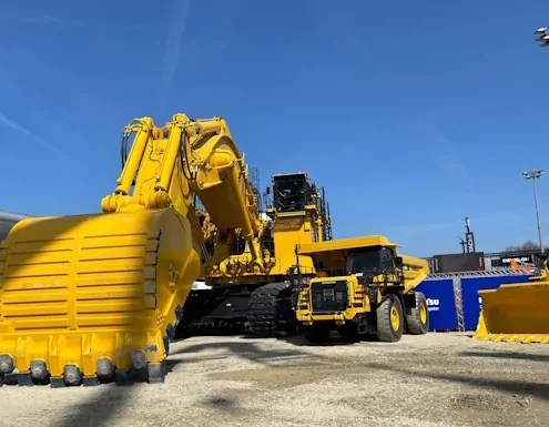 AMOS auf der bauma München