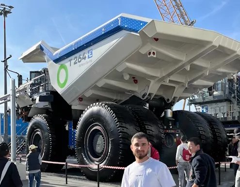 AMOS auf der bauma München