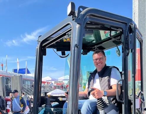AMOS auf der bauma München