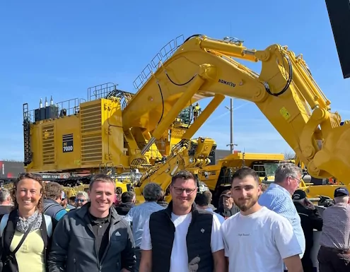 AMOS auf der bauma München