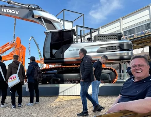 AMOS auf der bauma München