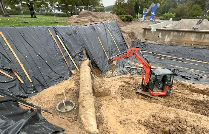 Hoch- und Ingenieurbau Freibad Untergruppenbach
