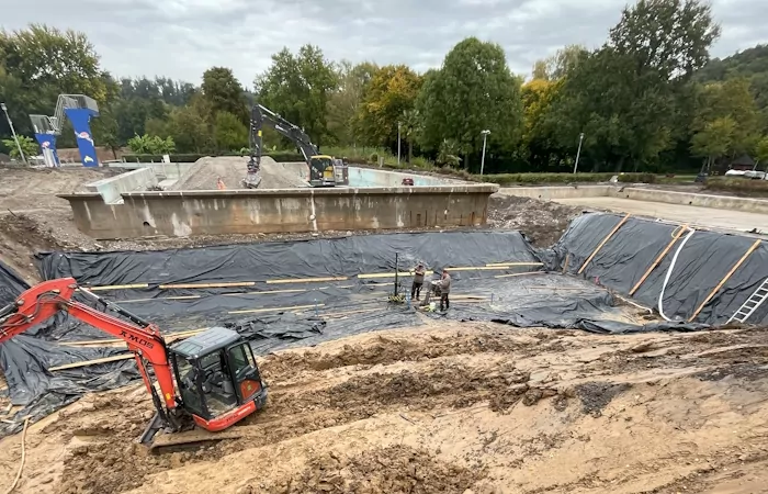 Hoch- und Ingenieurbau Freibad Untergruppenbach