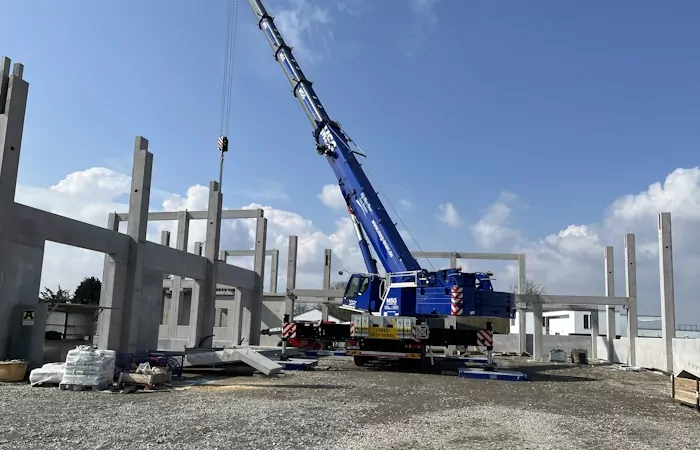 Schlüsselfertiges Bauen Gewerbehalle Neckarwestheim