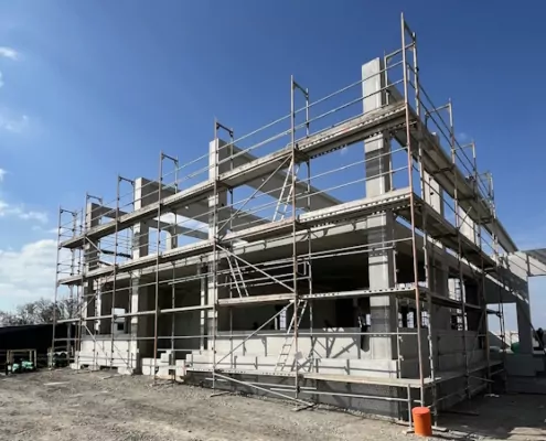 Schlüsselfertiges Bauen Gewerbehalle Neckarwestheim