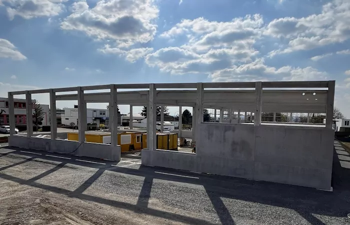 Schlüsselfertiges Bauen Gewerbehalle Neckarwestheim