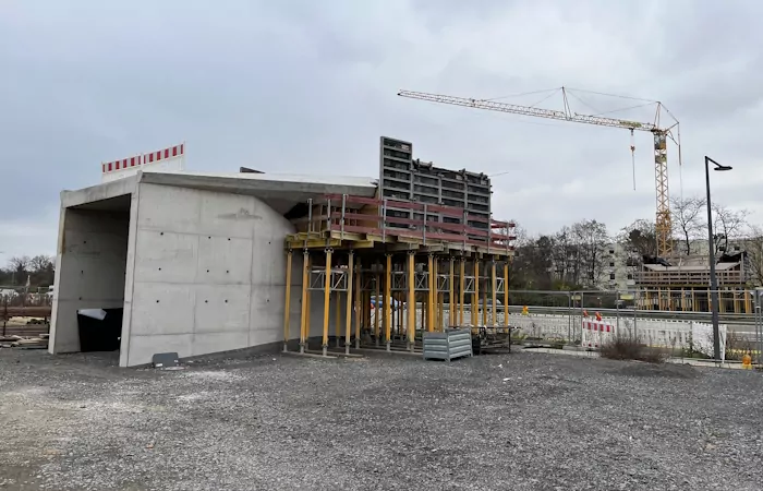 Ingenieurbau Neubau Franklin Steg Mannheim