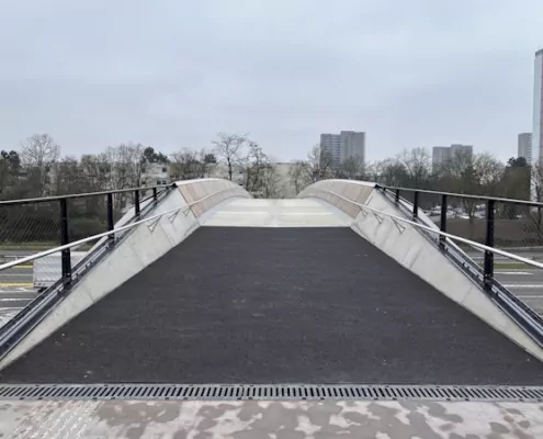 Ingenieurbau Neubau Franklin Steg Mannheim