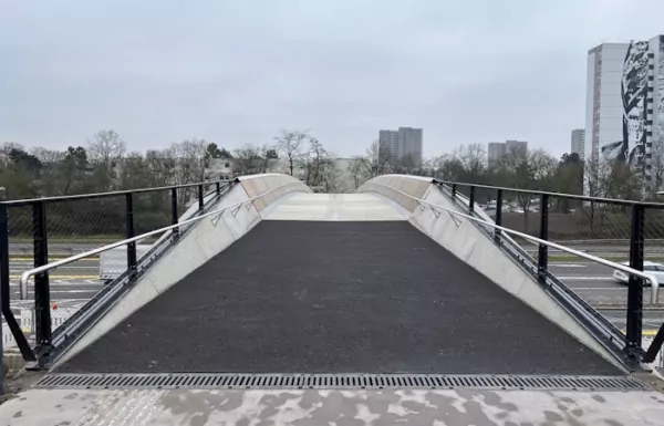 Ingenieurbau Neubau Franklin Steg Mannheim