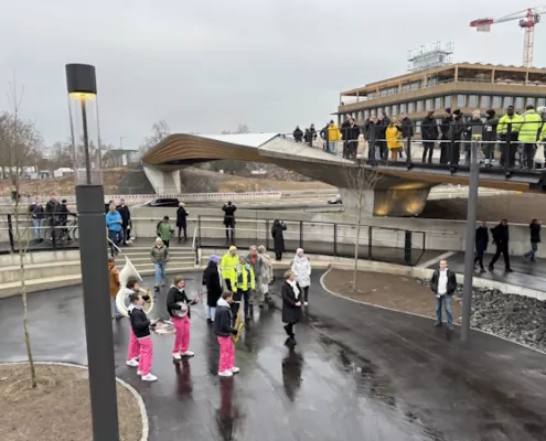 Eröffnungsfeier Franklin Steg Mannheim