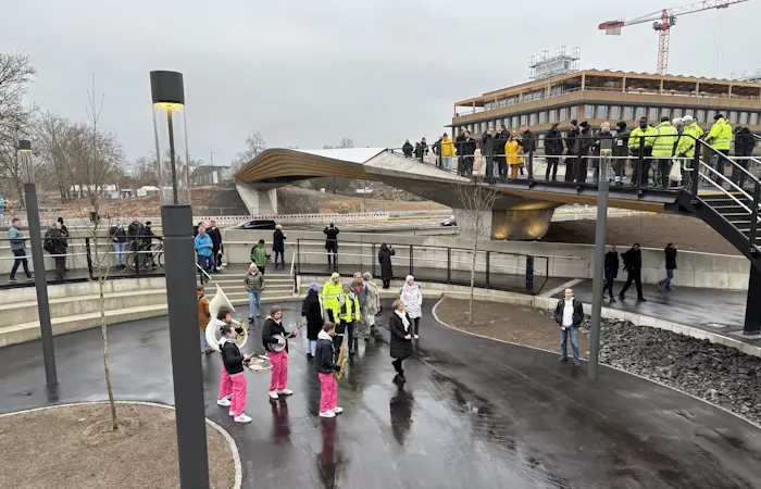 Eröffnungsfeier Franklin Steg Mannheim