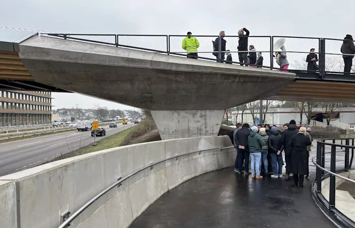 Eröffnungsfeier Franklin Steg Mannheim