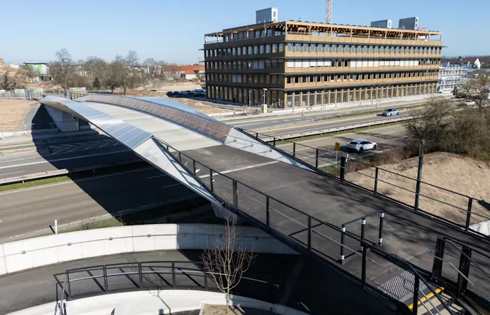 Ingenieurbau Neubau Franklin Steg Mannheim