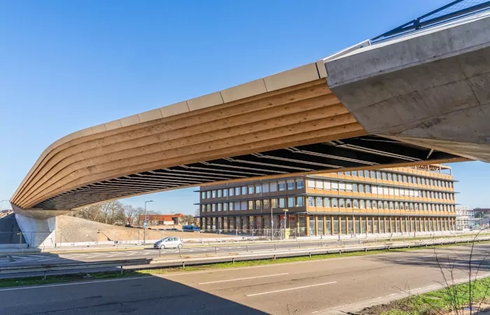 Ingenieurbau Neubau Franklin Steg Mannheim