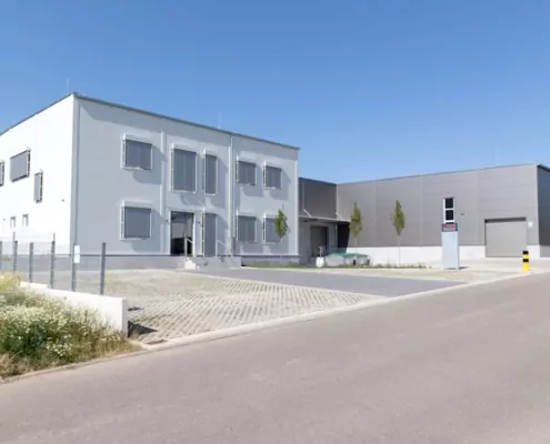 Schlüsselfertiges Bauen Gewerbehalle Neckarwestheim